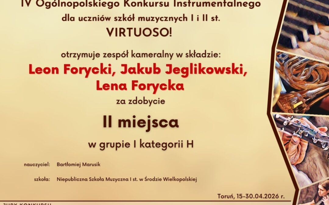 WSPANIAŁE ZWYCIĘSTWA NASZYCH GITARZYSTÓW